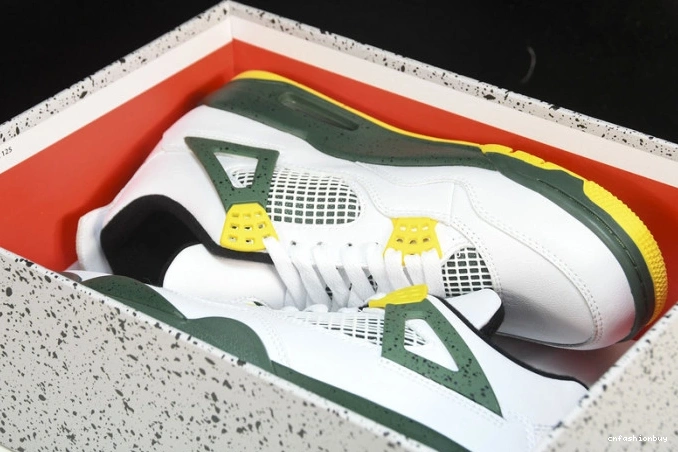 Retro Jordan 4 Ducks Oregon Duckman 257-255275 0826